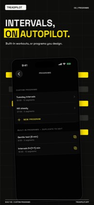 App Store gallery frame: intervals on autopilot